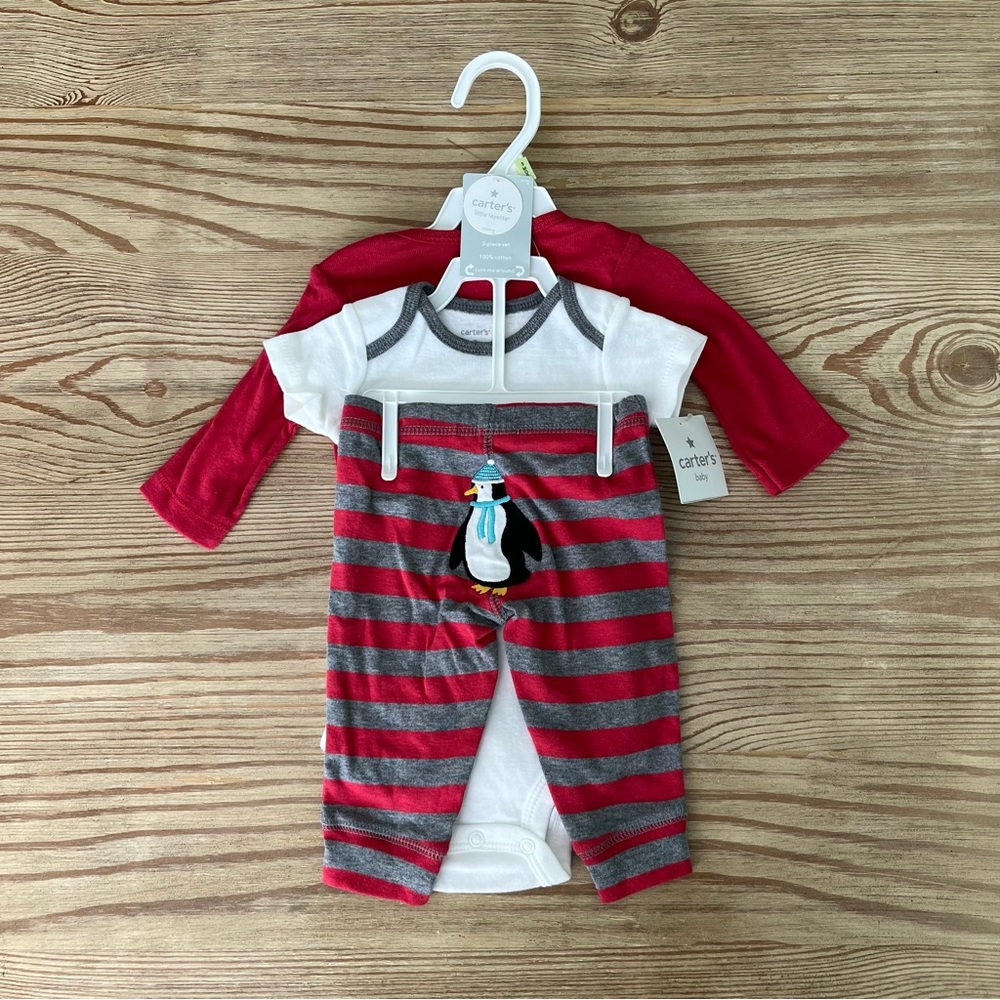 Carter’s Little Guy Penguin Set